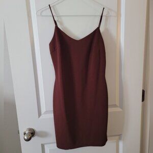 Birch and Stone Chocolate Brown Dress